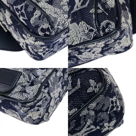 LOUIS VUITTON LV Bum Bag Body Bag Monogram Tapestry Canvas Blue M57281 304RL006 - Picture 13 of 16